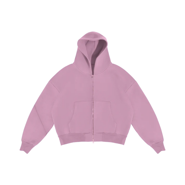 Zip Hoodie in Blossom